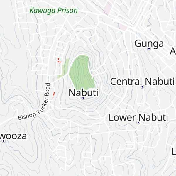 Map of Bethany Hill