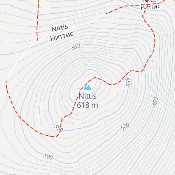 Map of Nittis