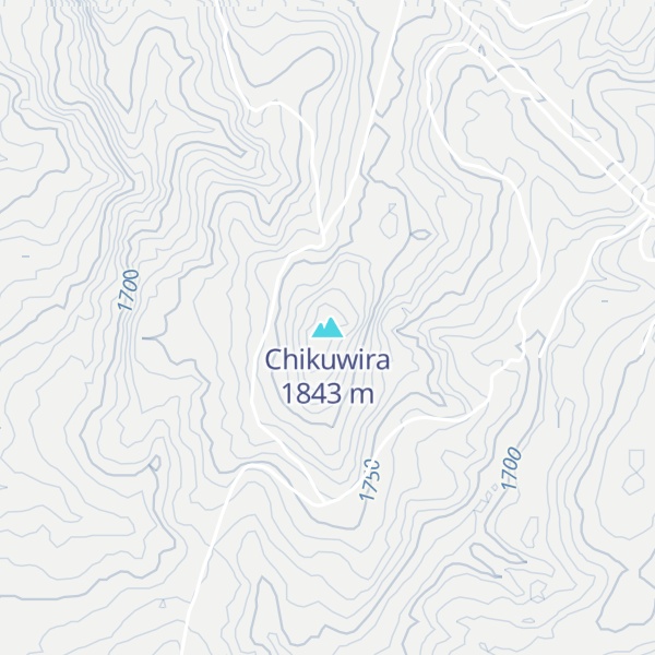 Map of Chikuwira