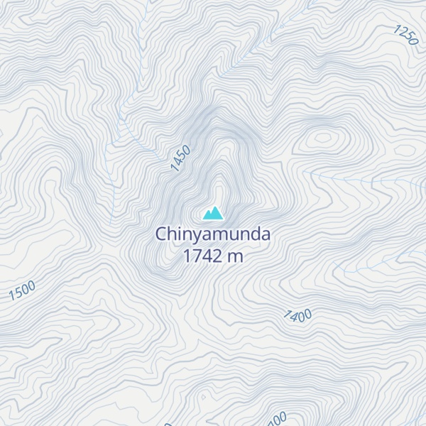 Map of Chinyamunda
