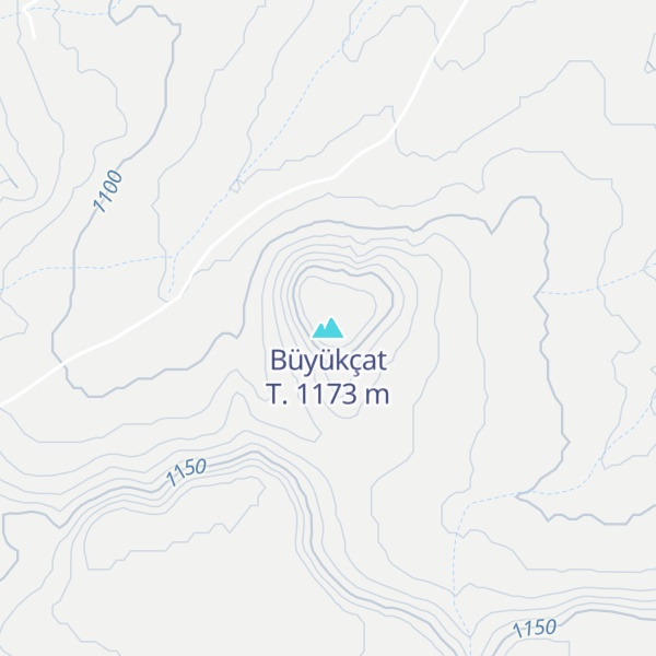 Map of Büyükçat T.
