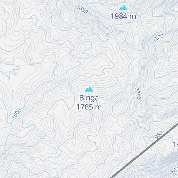 Map of Binga