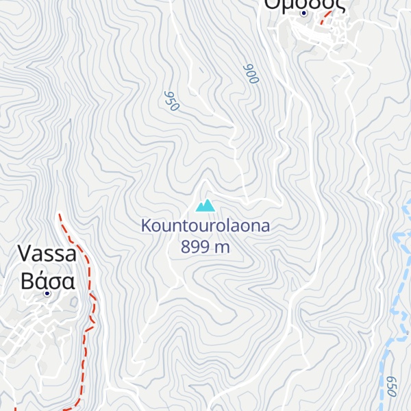 Map of Kountourolaona