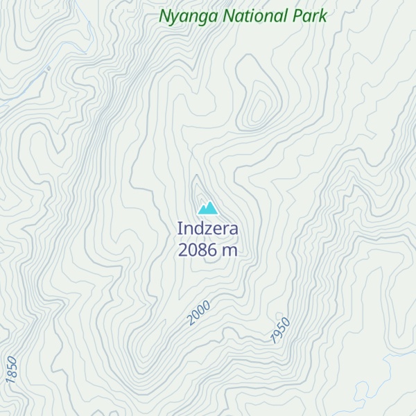 Map of Indzera