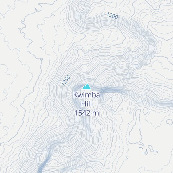 Map of Kwimba Hill