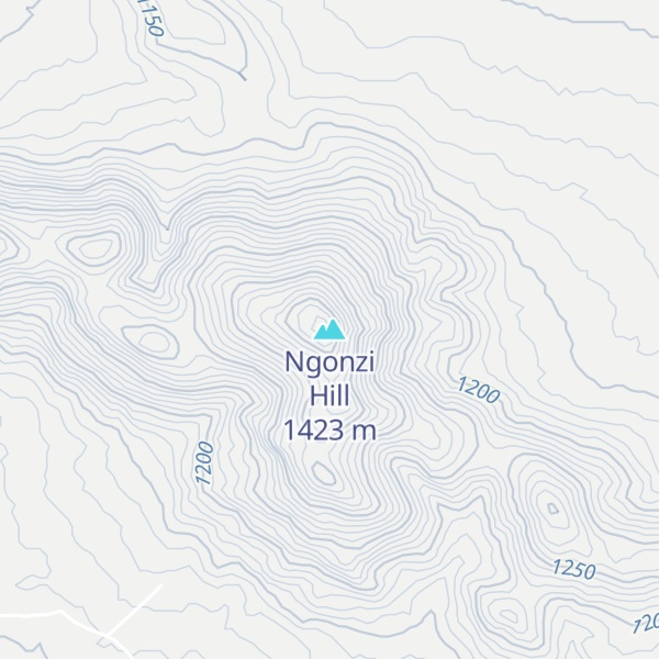 Map of Ngonzi Hill