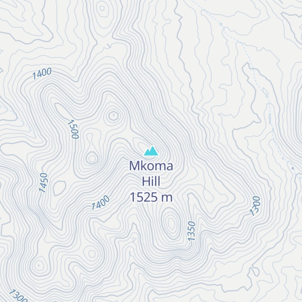 Map of Mkoma Hill