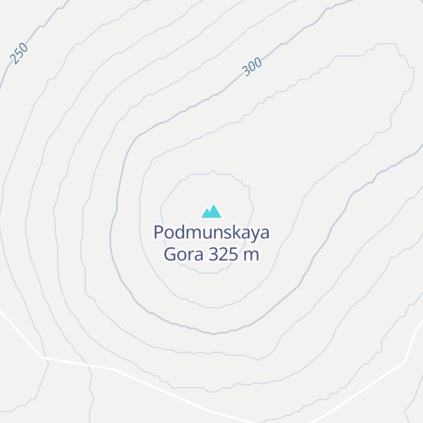 Map of Podmunskaya Gora