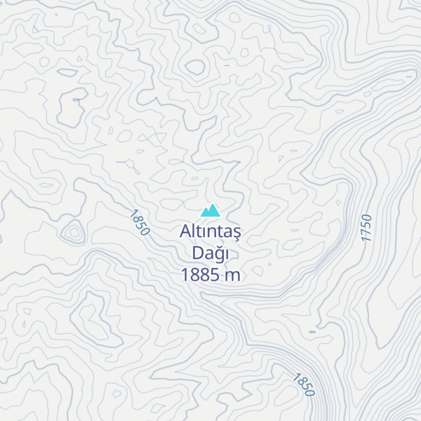 Map of Altıntaş Dağı