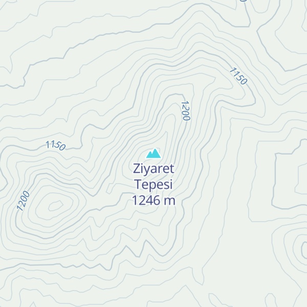 Map of Ziyaret Tepesi