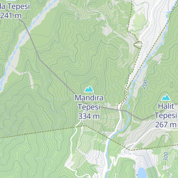 Map of Mandıra Tepesi