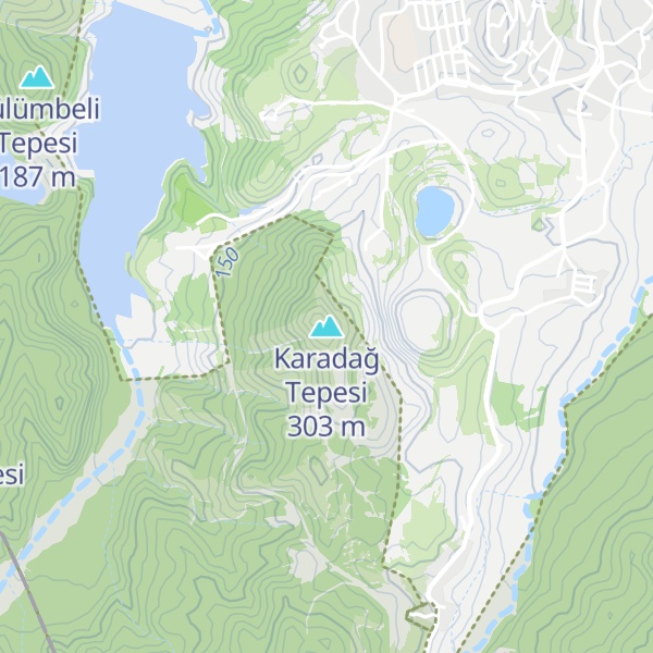 Map of Karadağ Tepesi