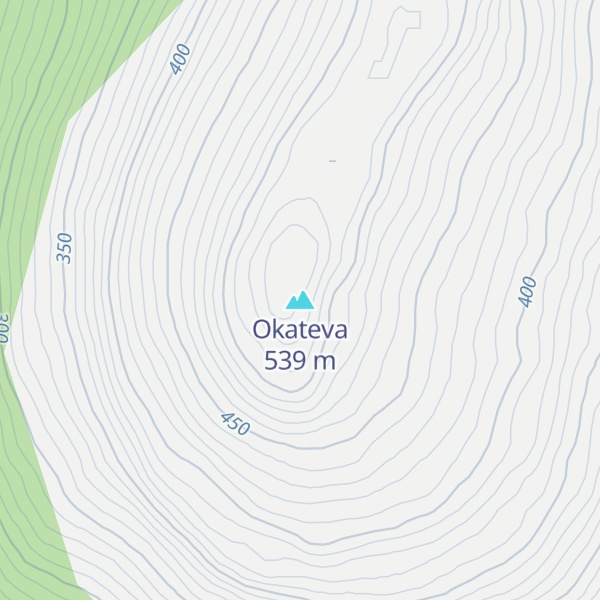 Map of Okateva