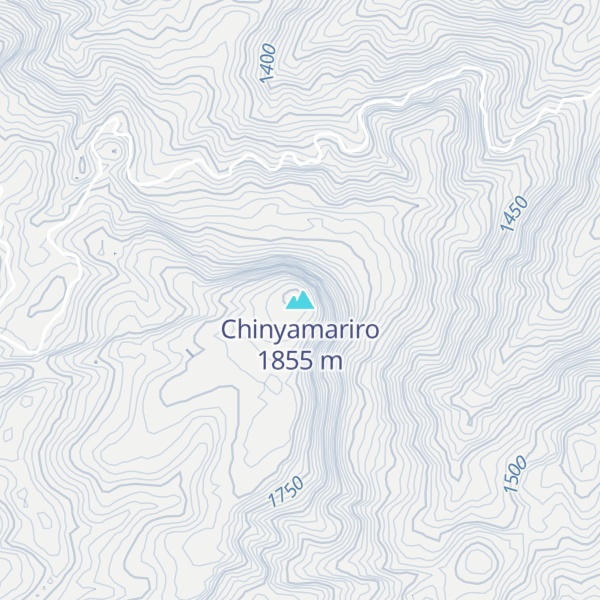 Map of Chinyamariro