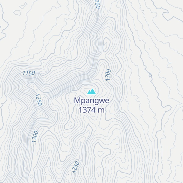 Map of Mpangwe
