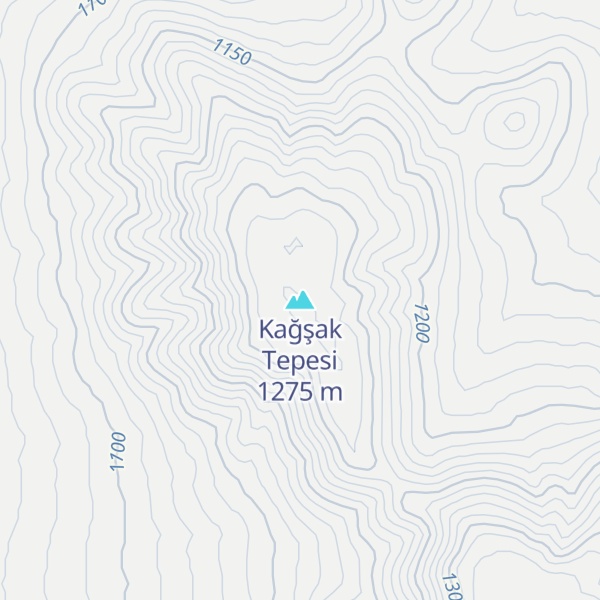 Map of Kağşak Tepesi