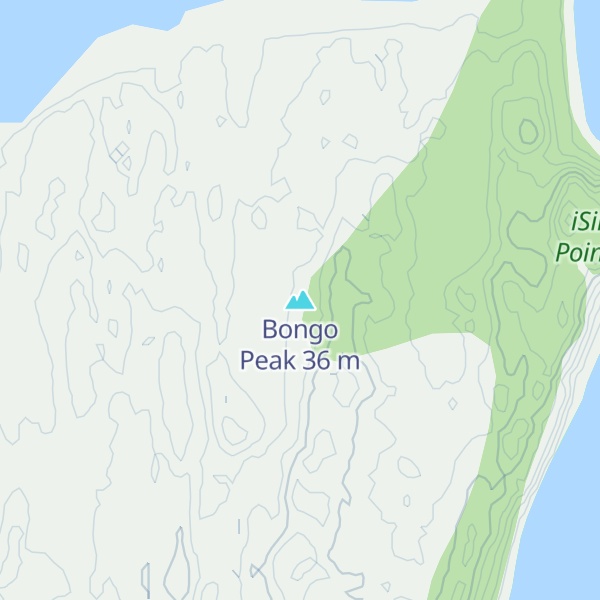 Map of Bongo Peak