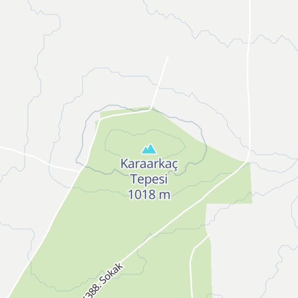 Map of Karaarkaç Tepesi