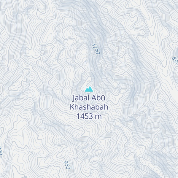 Map of Jabal Abū Khashabah