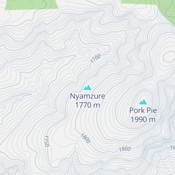 Map of Nyamzure