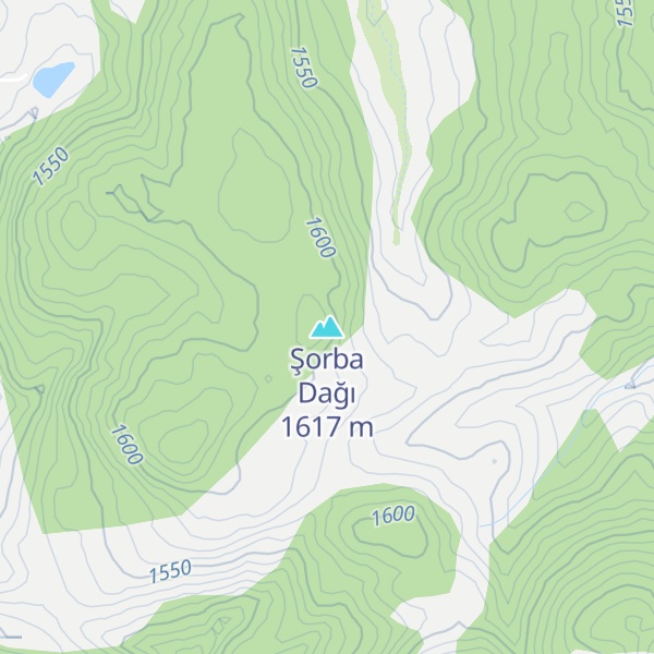 Map of Şorba Dağı