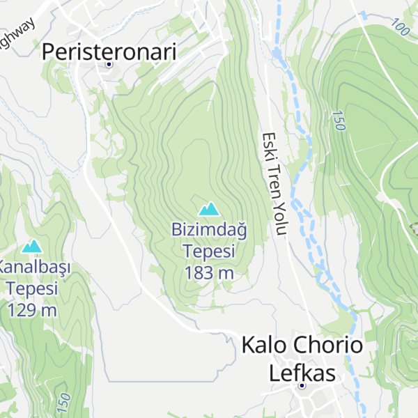 Map of Bizimdağ Tepesi