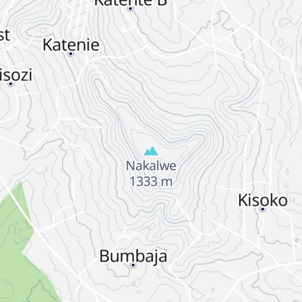 Map of Nakalwe