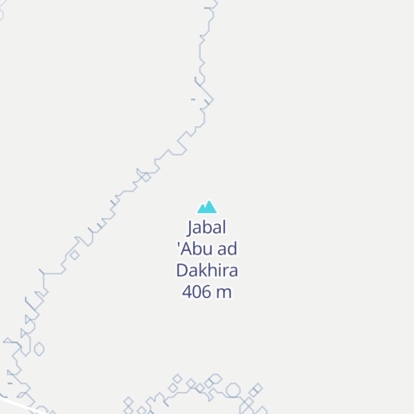 Map of Jabal 'Abu ad Dakhira