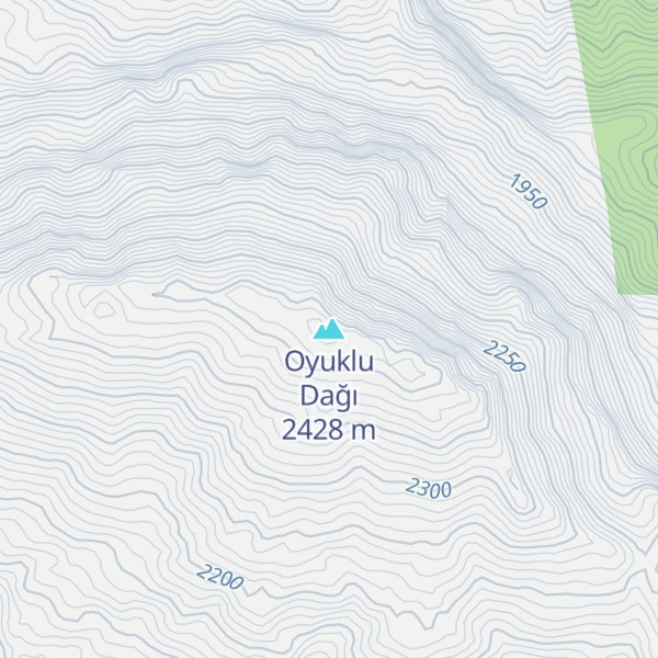 Map of Oyuklu Dağı
