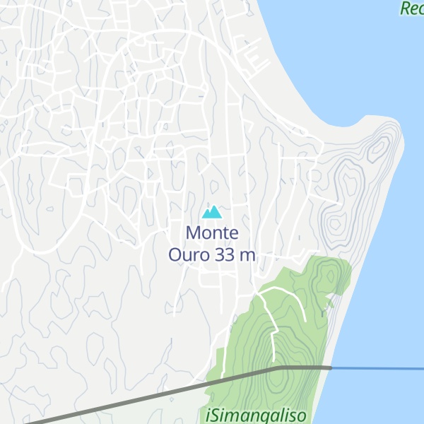 Map of Monte Ouro