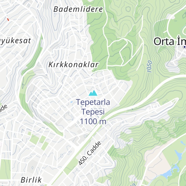 Map of Tepetarla Tepesi