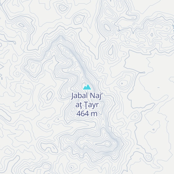 Map of Jabal Naj‘ aţ Ţayr