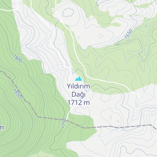 Map of Yıldırım Dağı