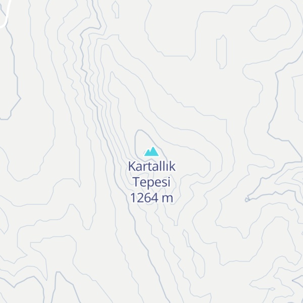 Map of Kartallık Tepesi