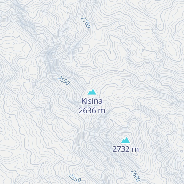 Map of Kisina