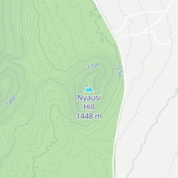 Map of Nyausi Hill