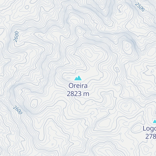 Map of Oreira