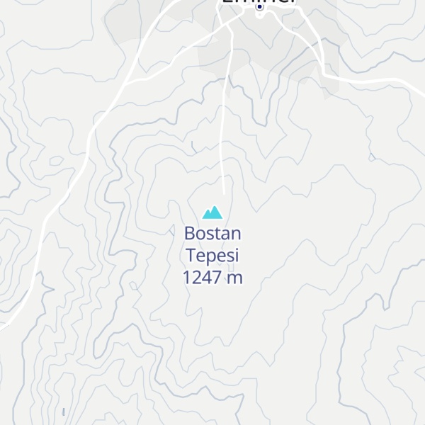 Map of Bostan Tepesi