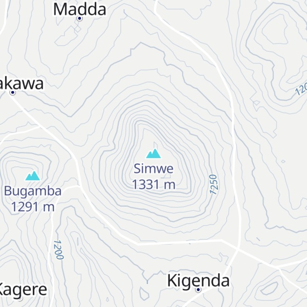 Map of Simwe
