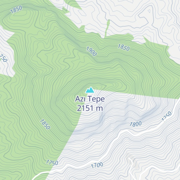 Map of Azı Tepe