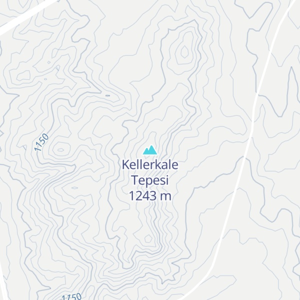 Map of Kellerkale Tepesi