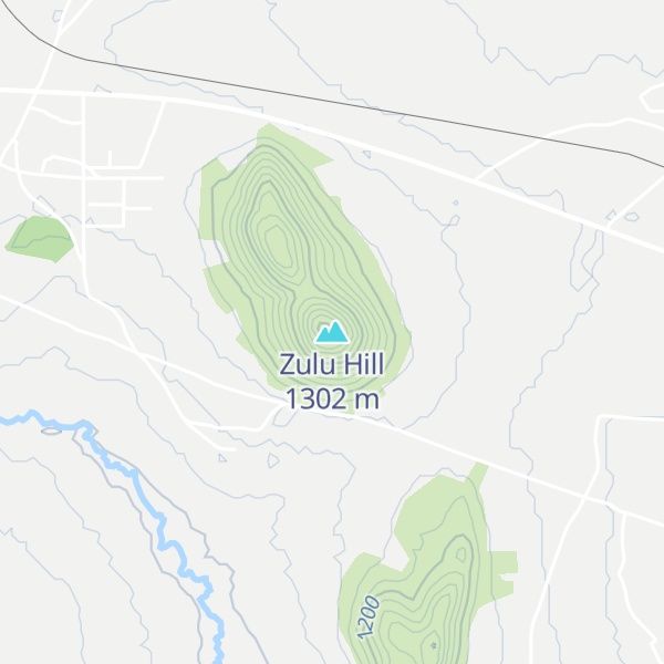 Map of Zulu Hill