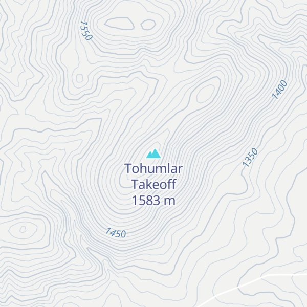 Map of Tohumlar Takeoff