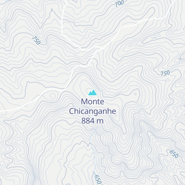Map of Monte Chicanganhe