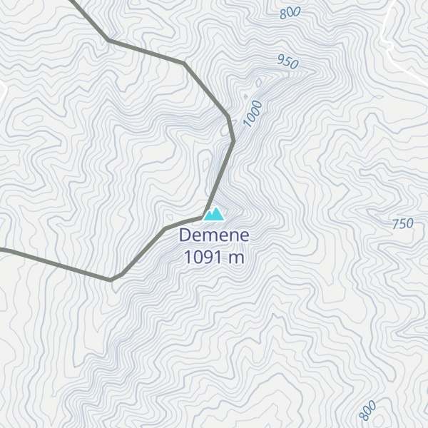 Map of Demene