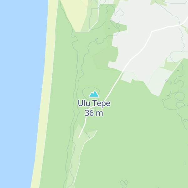 Map of Ulu Tepe