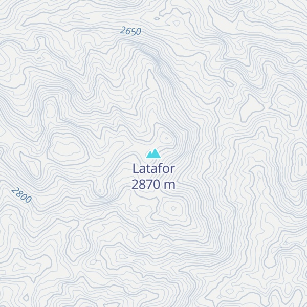 Map of Latafor