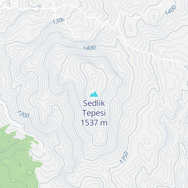 Map of Sedlik Tepesi
