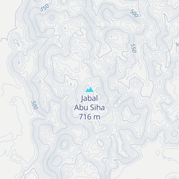 Map of Jabal Abu Siha