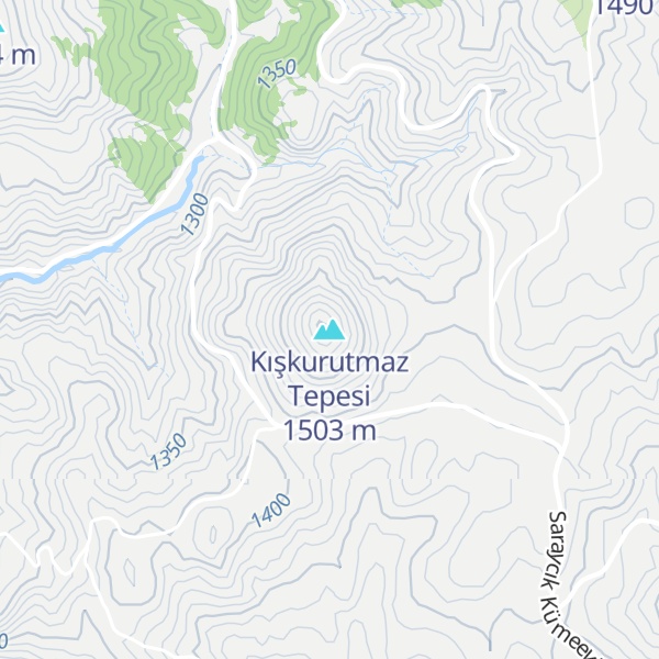 Map of Kışkurutmaz Tepesi